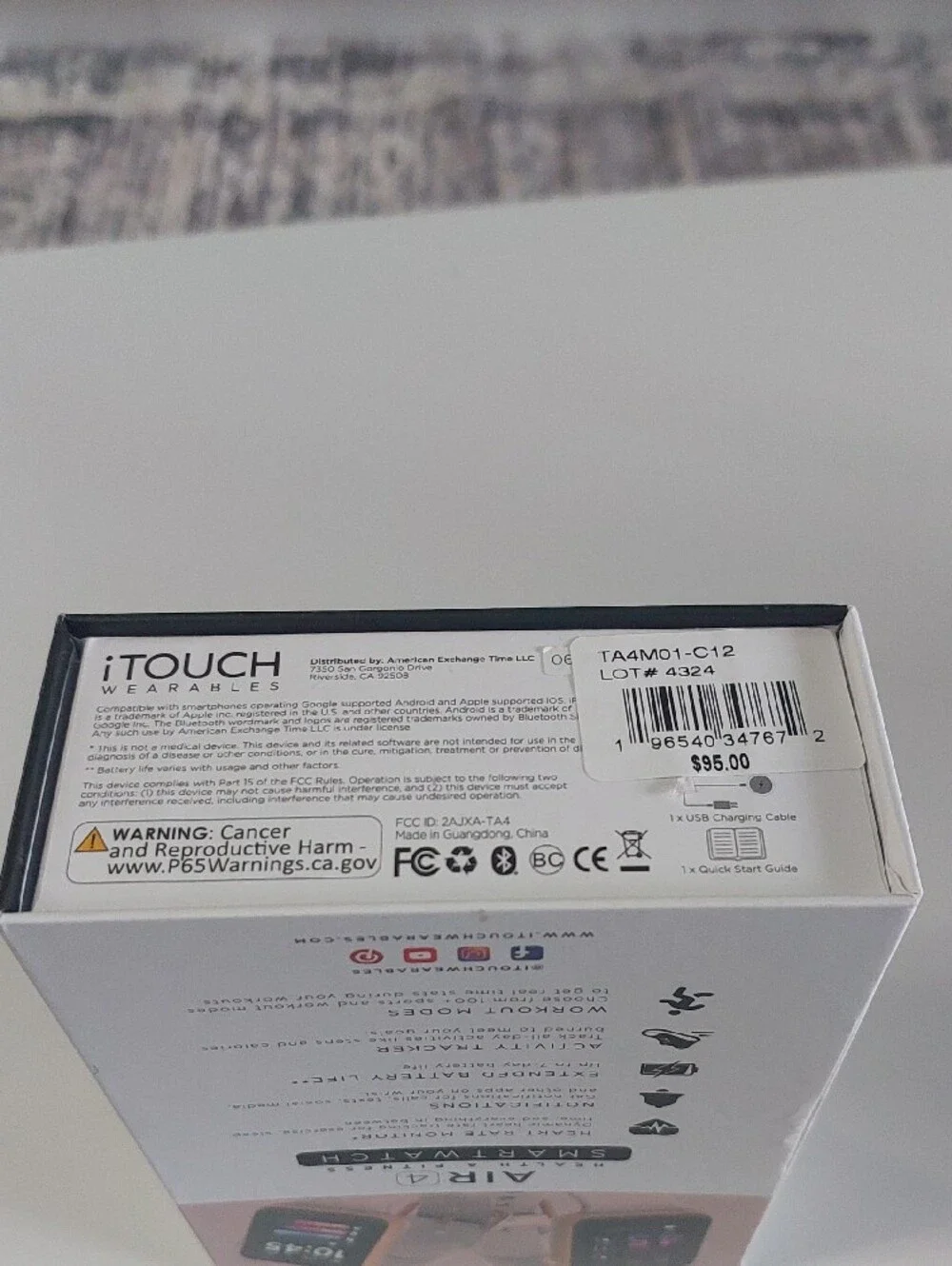Air 4 Smartwatch - Pink